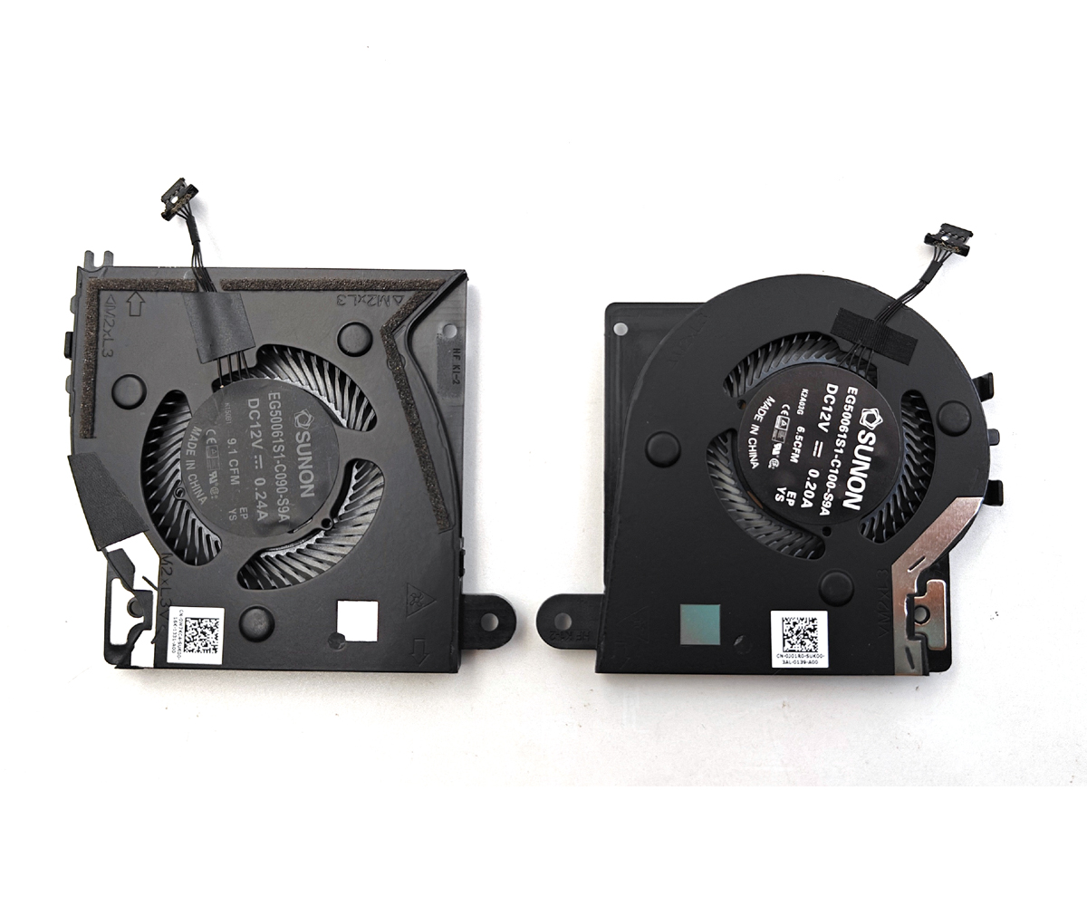 Genuine CPU + GPU Cooling Fan for Dell Alienware X17 R1 Laptop