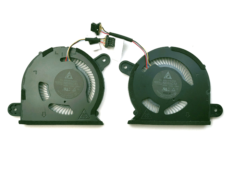 Genuine CPU & GPU Cooling Fan for Dell XPS 13 9300 9310 Series Laptop