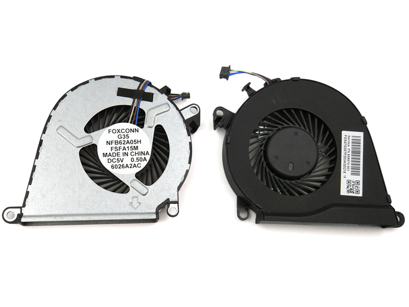 Genuine CPU Cooling Fan for  HP Omen 15-AX, Pavilion 15-BC Series Laptop