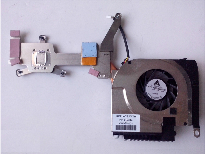 Original CPU Cooling Fan +Heatsink for HP Pavilion DV6000, Compaq Presario V6000 Series Laptop