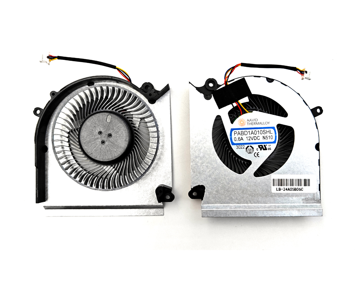 Genuine GPU Fan for MSI Raider GE68, Vector 16, Vector GP68HX Series Laptop