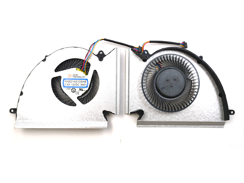 Genuine CPU Fan for MSI GE76 GP76 MS-17K2 MS-17K3 Series Laptop