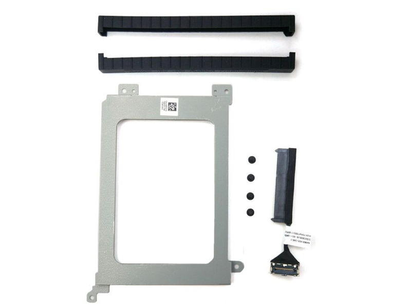 Genuine HDD Caddy, HDD Cable Connector & Rubber Rail for Dell XPS 15-9550, Precision 5510