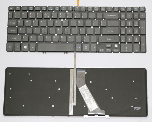 Genuine New Backlit Keyboard for Acer Aspire V5-531 V5-551 V5-571 V5-572 M5-581G M5-581T M5-581TG Series Laptop