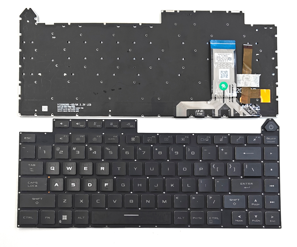 Genuine Backlit Keyboard for Asus ROG Strix G16 G614, Strix SCAR 16 G634 Series Laptop