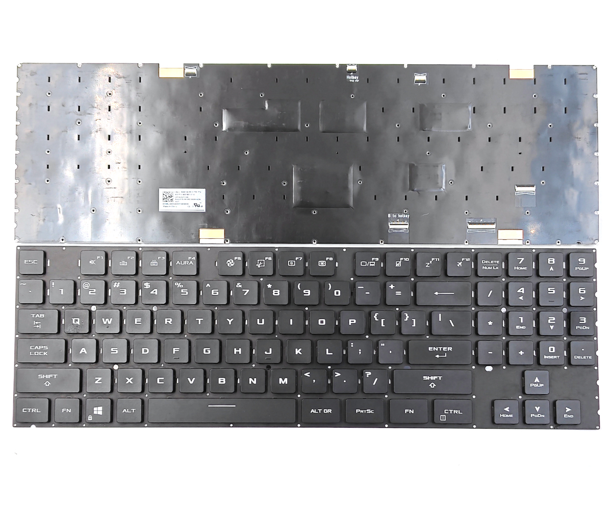 Replacement Backlit Keyboard for Asus ROG Strix Scar 17 G733 Series Laptop