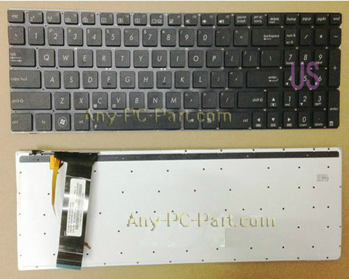Genuine Backlit Keyboard for Asus N56 N76 U500 Series Laptop