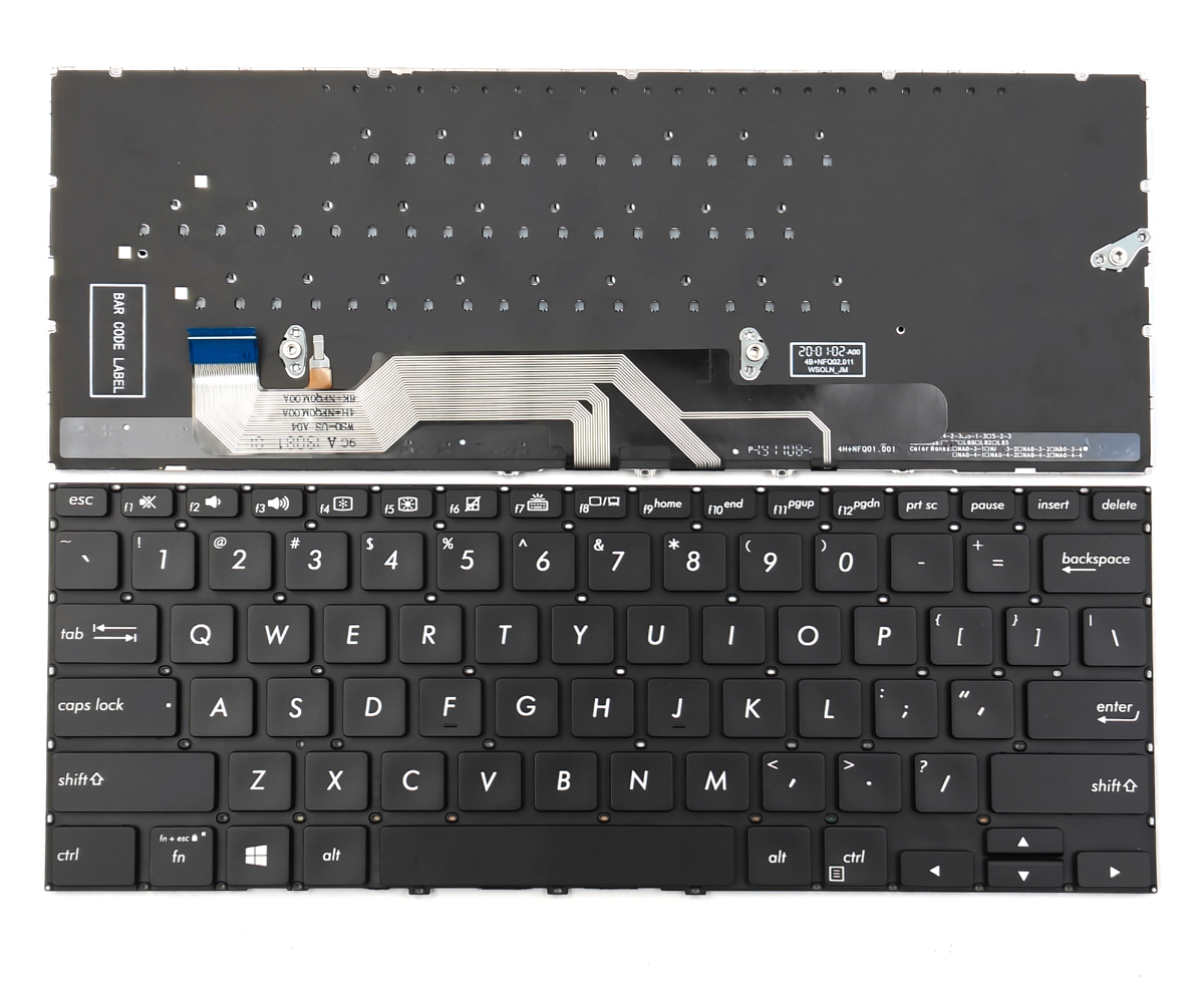 Replacement Backlit Keyboard for Asus ZenBook Flip 13 UX362  Q326 Series Laptop