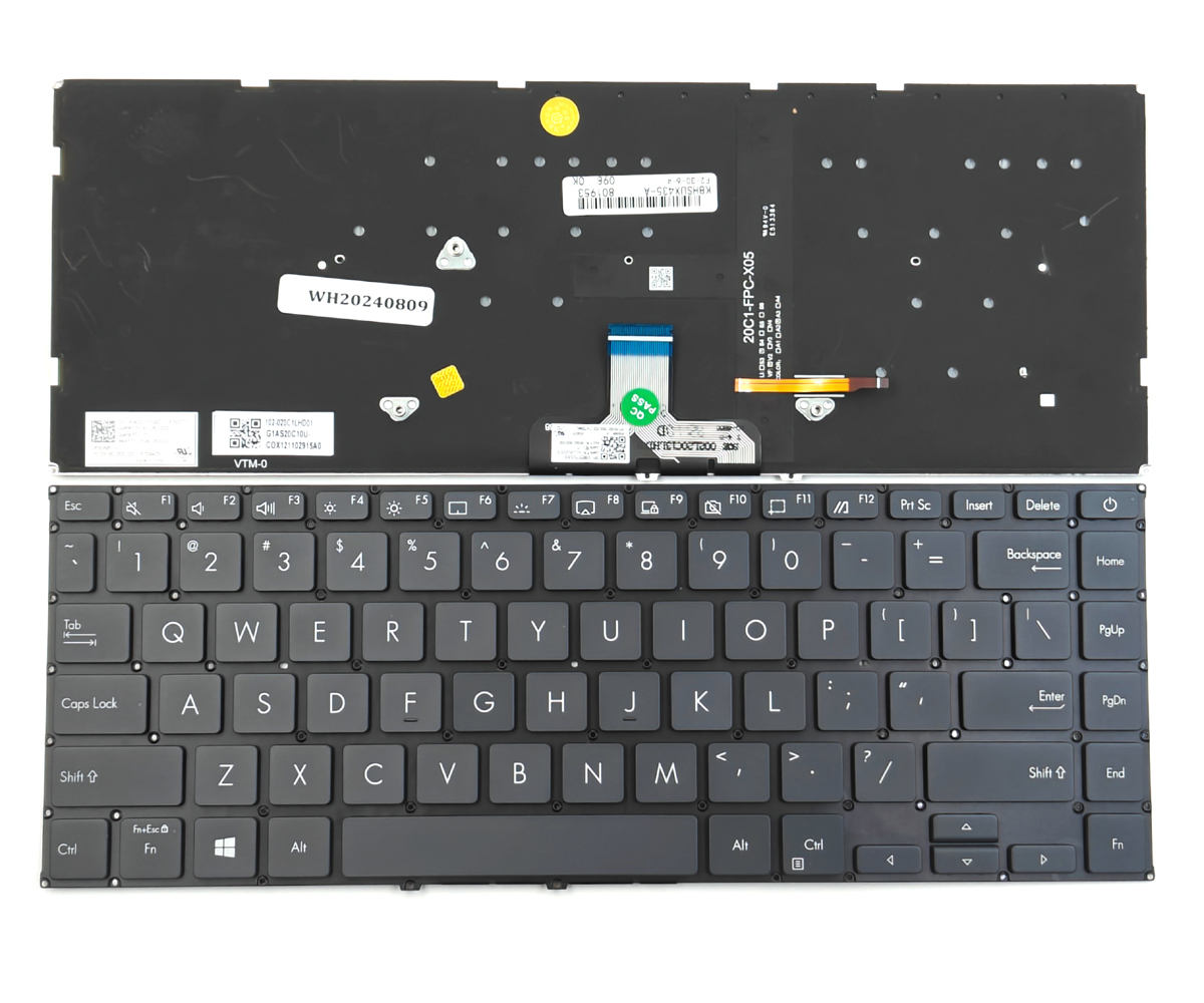 Genuine Backlit Keyboard for Asus ZenBook U4800 UX435 Series Laptop