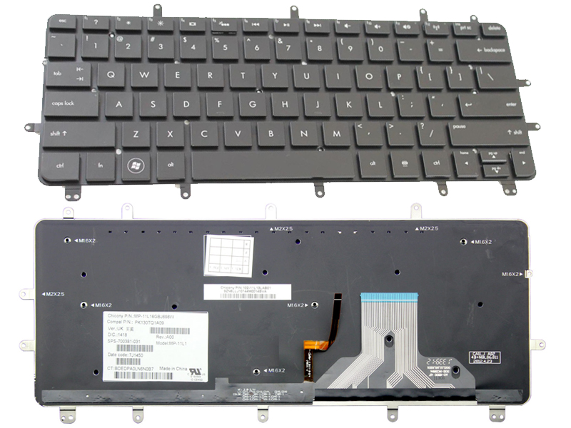 Genuine HP ENVY Spectre XT Ultrabook 13-2000 13t-2000 Series Backlit Keyboard
