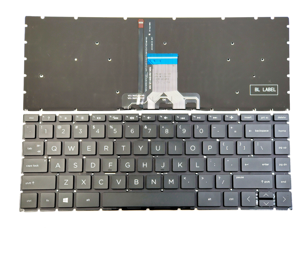 Genuine Backlit Keyboard For HP 14-CD 14-CE 14-DH 14-CK 14-CM 14-DK 14 ...