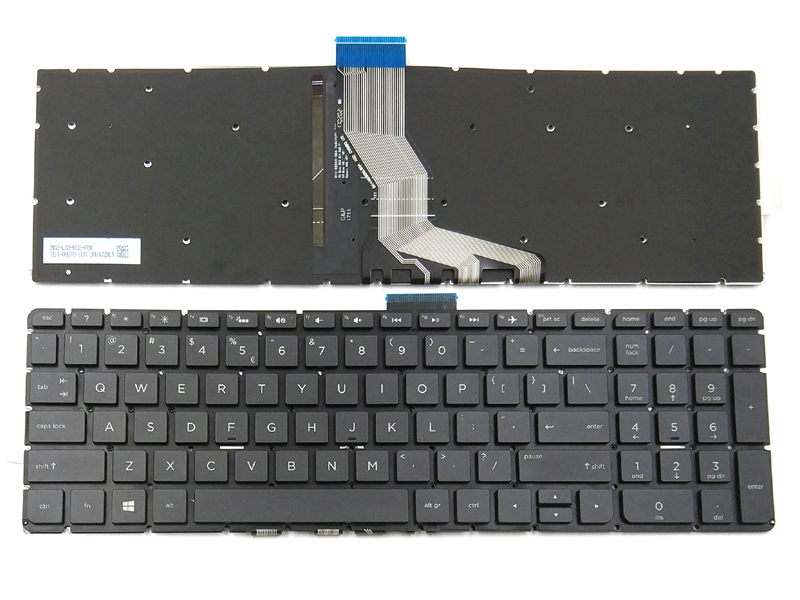 Genuine New HP 15-BS 15-BP 17-BS Series Laptop Backlit Keyboard