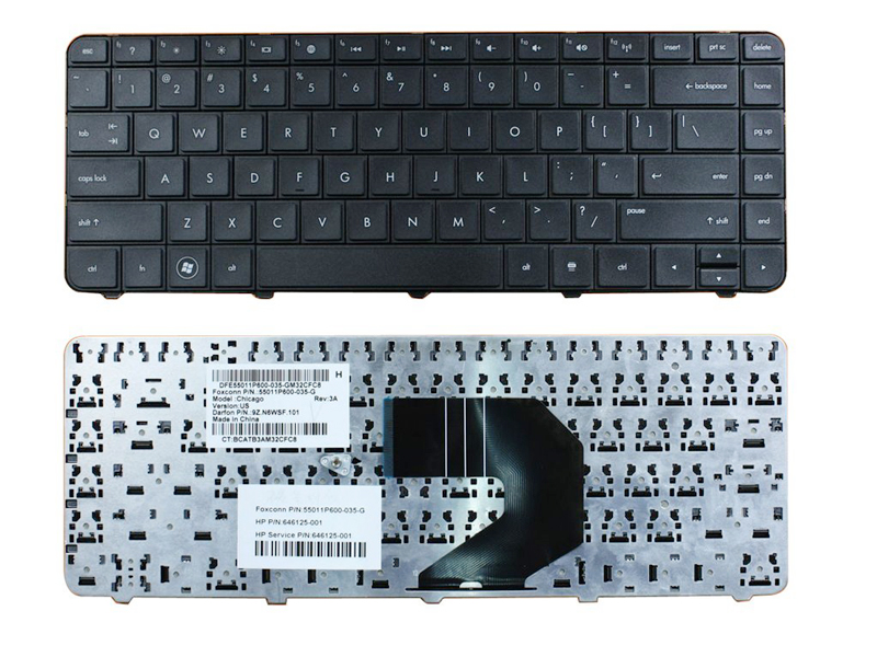 Genuine Keyboard for HP Pavilion G4 G6, Compaq Presario CQ43 CQ57 CQ57 Series Laptop
