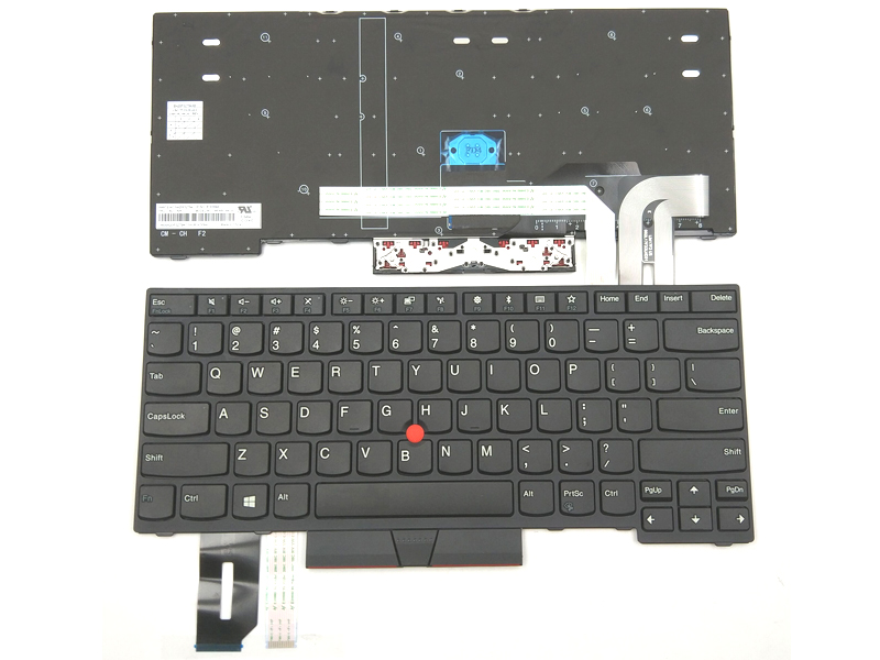 Genuine Lenovo Thinkpad T480S E480 L480 Series Laptop Keyboard