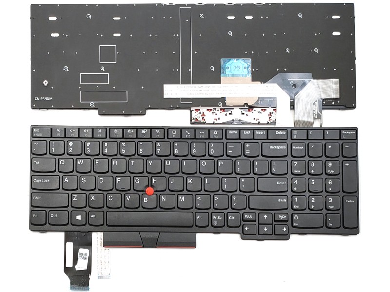 Genuine Keyboard for Lenovo ThinkPad T15 Gen 1, ThinkPad P15s Gen 1, ThinkPad T15 Gen 2, ThinkPad P15s Gen 2 Series Laptop