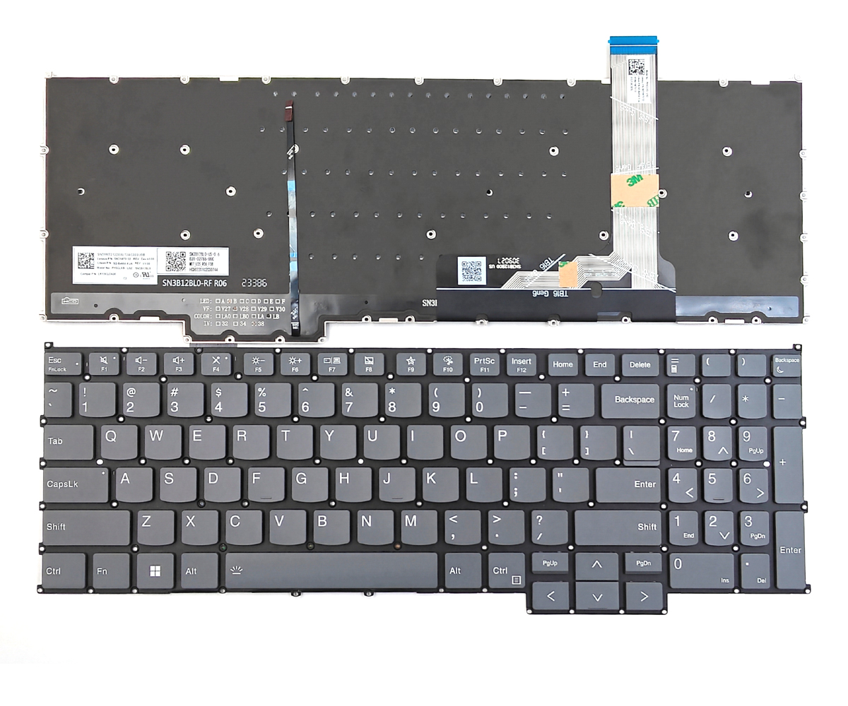 Genuine Backlit Keyboard for Lenovo ThinkBook 16 G6 G6-ABP G6-IRL Laptop