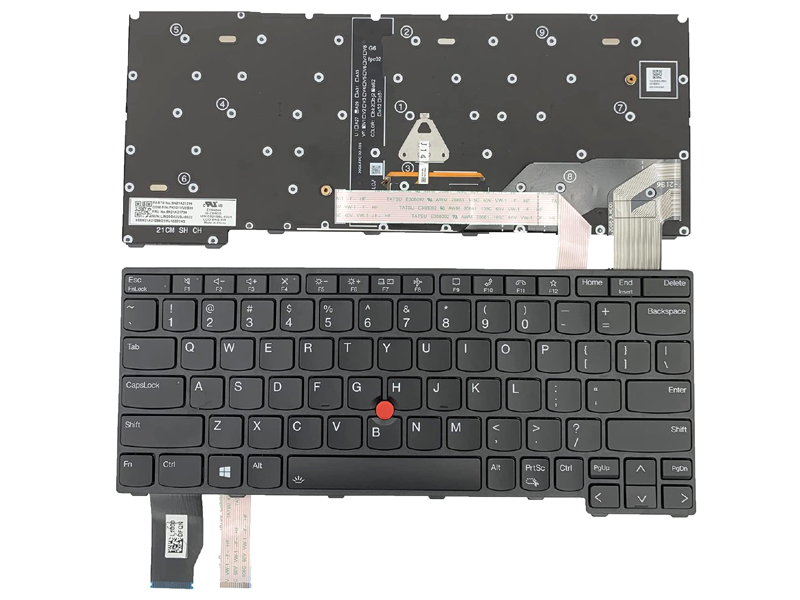 Genuine Backlit Keyboard For Lenovo ThinkPad X13 Gen 2 Series Laptop