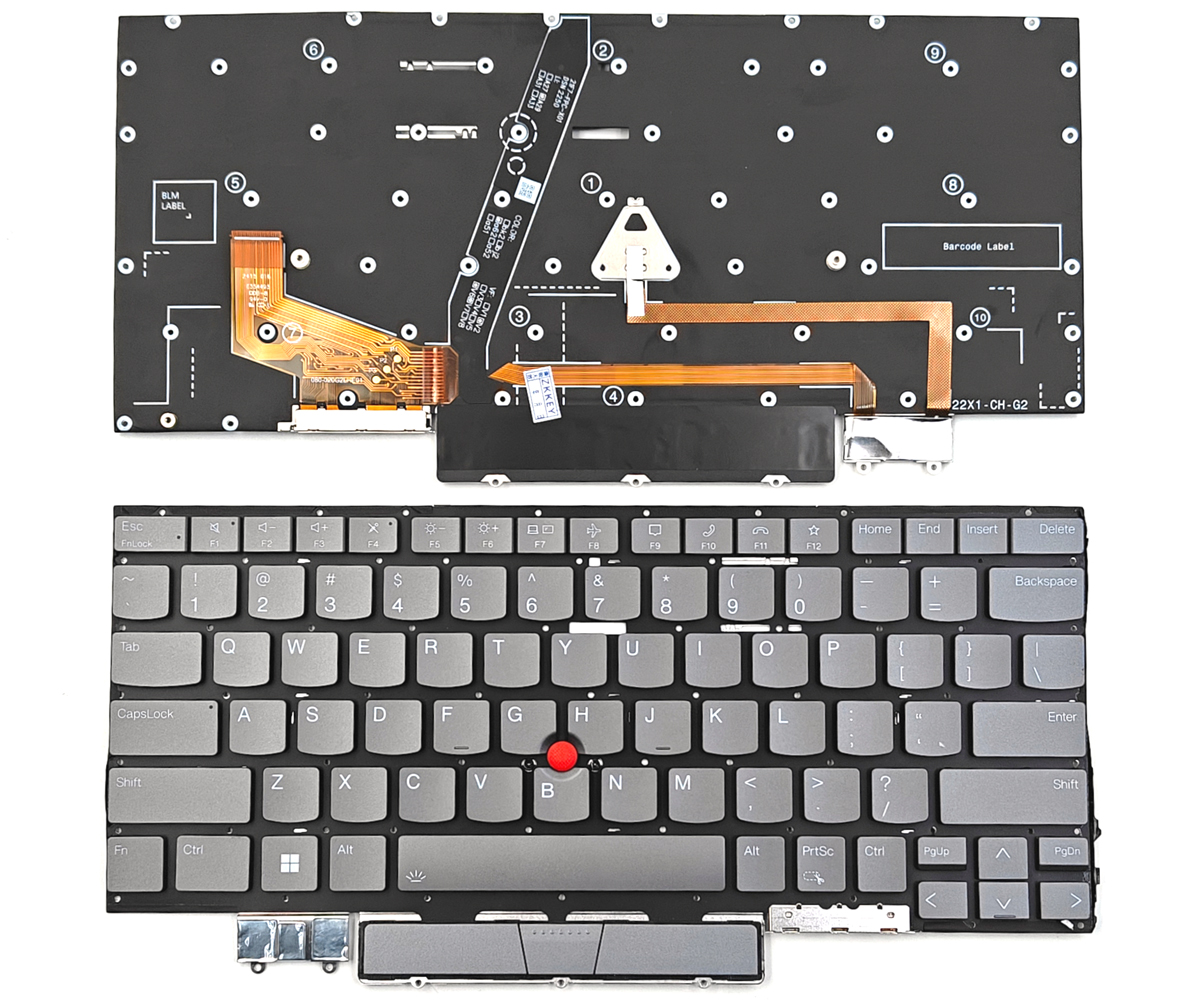 Genuine Backlit Keyboard For Lenovo ThinkPad X1 Yoga Gen 7, X1 Yoga Gen 8 Series Laptop