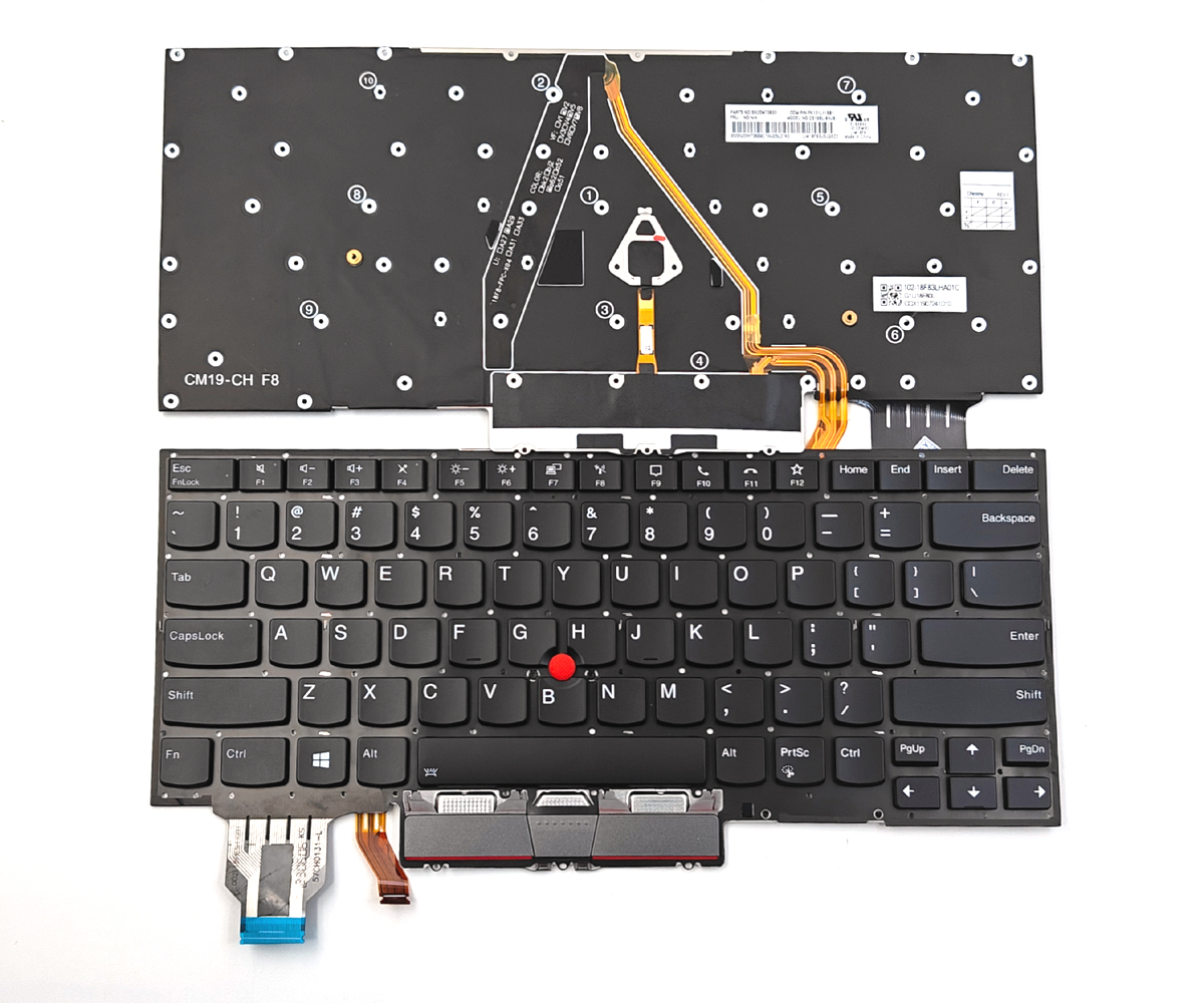 Genuine Backlit Keyboard For Lenovo ThinkPad X1 Yoga Gen 5 Laptop