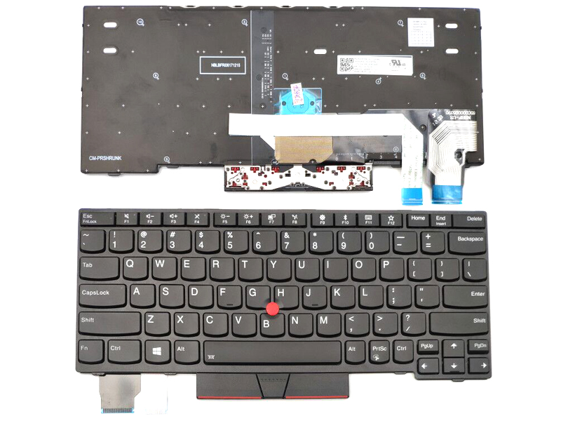 Genuine Lenovo Thinkpad X280 Series Backlit Keyboard