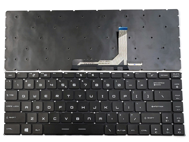 Genuine Per-Key RGB Backlit Keyboard For MSI GS65 Stealth Series Laptop