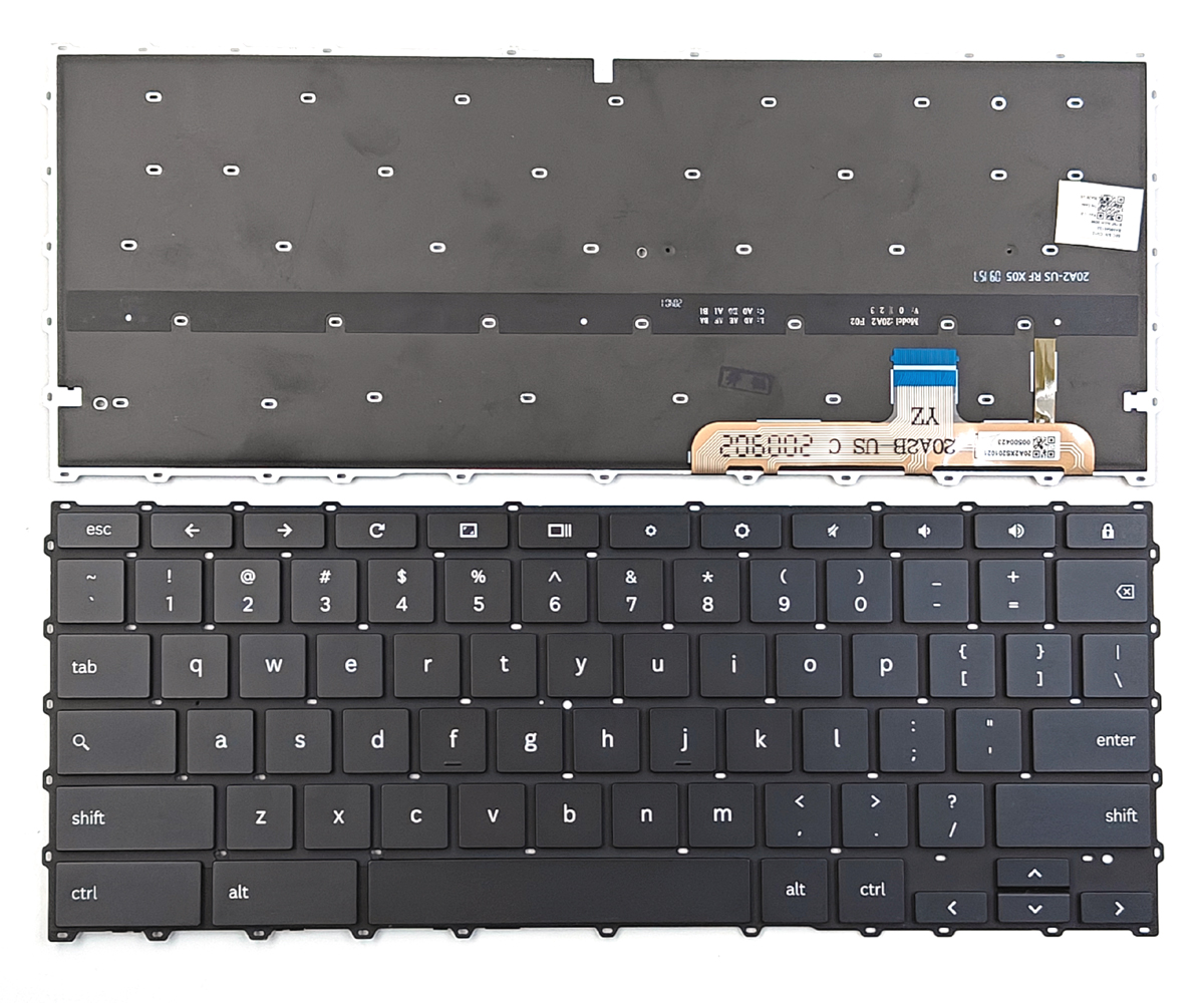 Genuine Backlit Keyboard for Samsung Chromebook XE530QDA Series Laptop