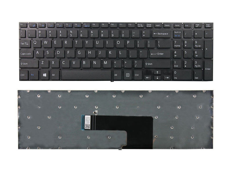 Genuine New Sony VAIO Fit 15 SVF15 SVF152 SVF153 Series Laptop Keyboard -- without Frame